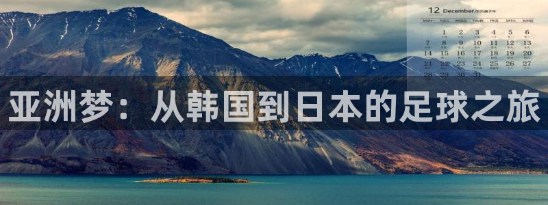 2026年世界杯赛程表时间：亚洲梦：从韩国到日本的足球之旅